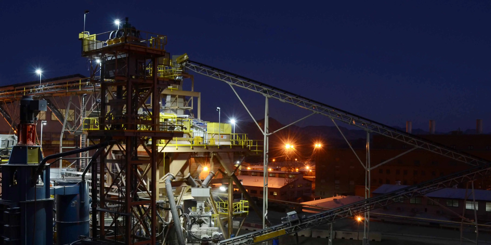 柳州某选矿厂重晶石脱水筛选